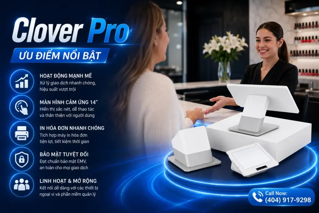 máy thanh toán tiệm nail Máy POS Tiệm Nail: Giải Pháp Quản Lý Hiện Đại Giúp Tăng Doanh Thu Cho Nail Salon